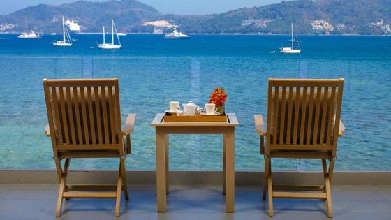 Balcony in Superior Ocean Front Balcony - Amari Phuket