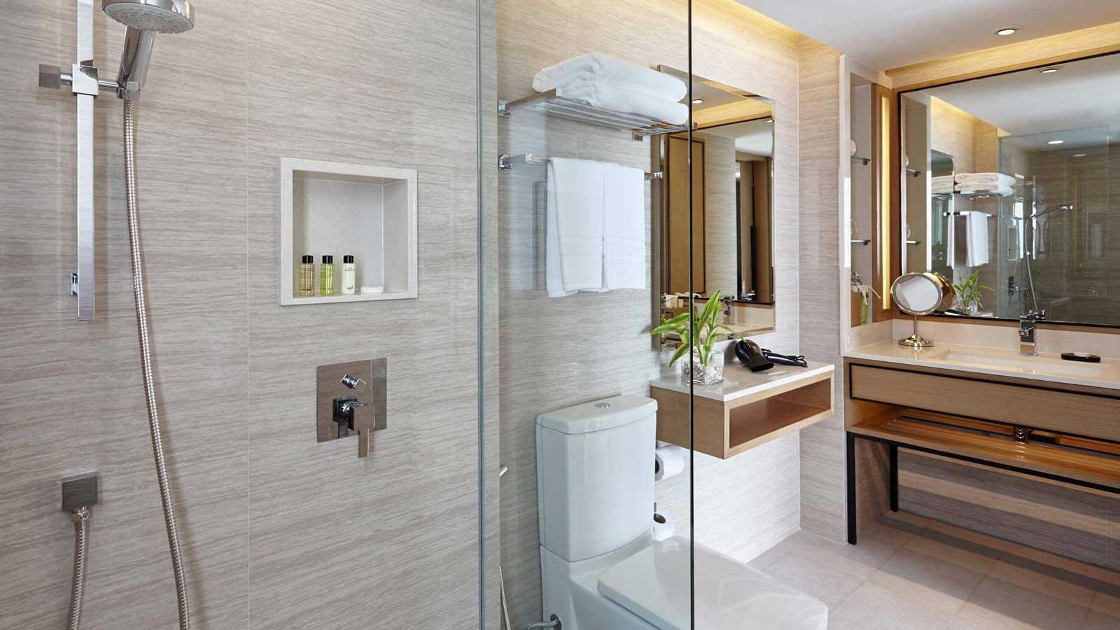 Bathroom in Two Bedroom Suite Ocean Coral Lounge - Amari Phuket