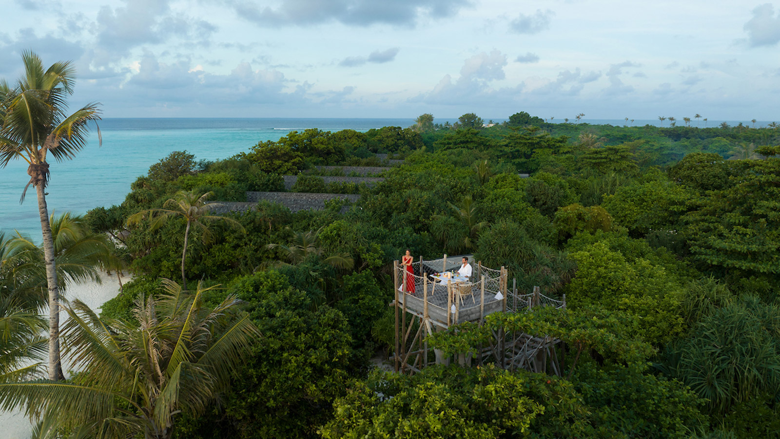 Watch Tower Aerial View - منتجع أماري رايا جزر المالديف