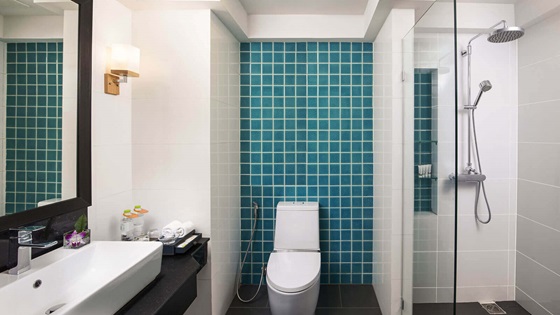 Bathroom in Executive One Bedroom Suite River View with Balcony - Amari Vang Vieng