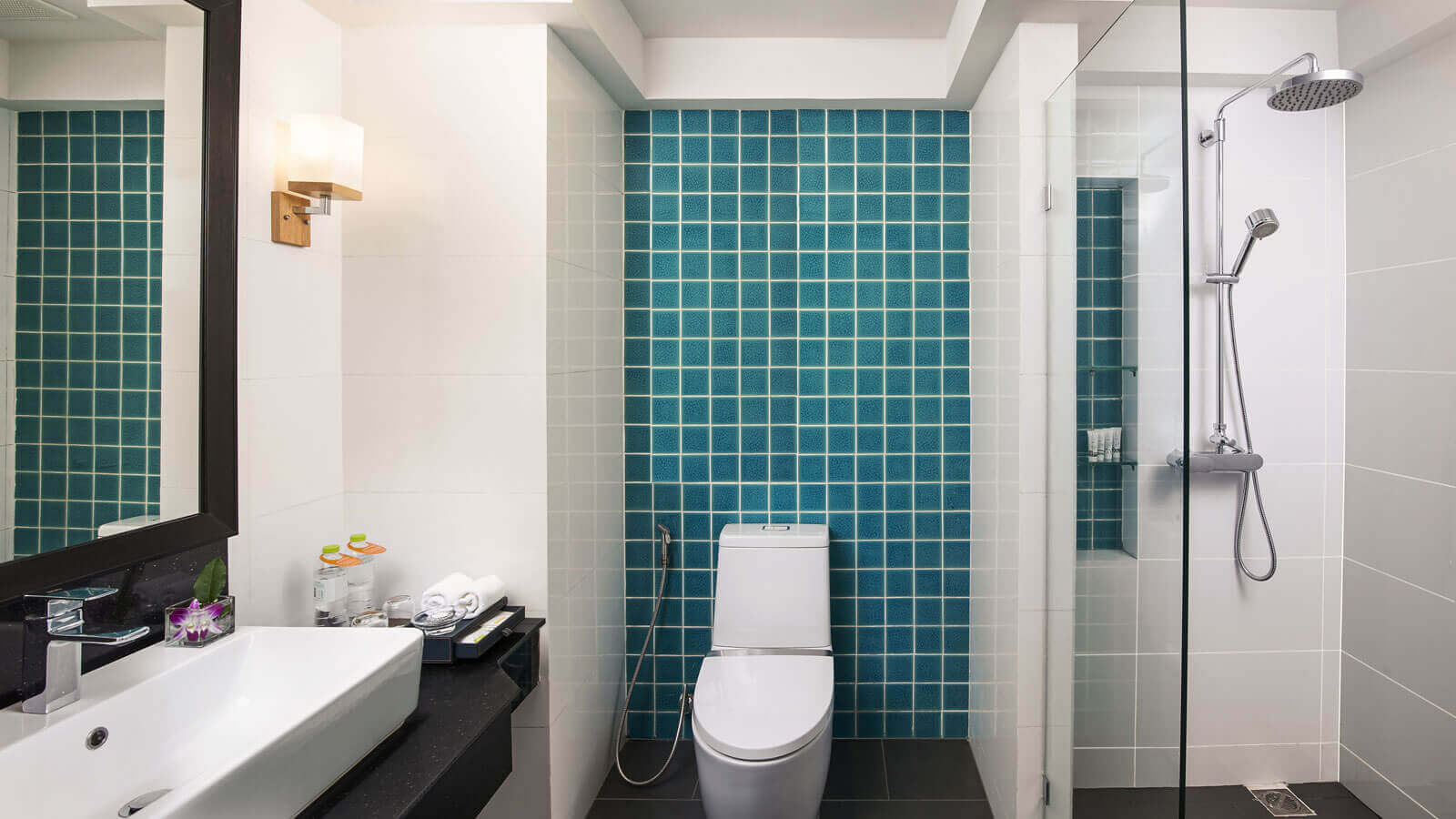 Bathroom in Executive One Bedroom Suite River View with Balcony - Amari Vang Vieng