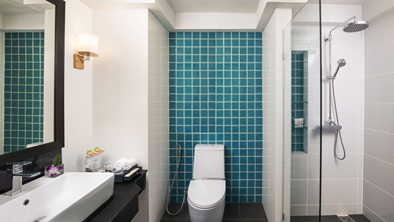 Bathroom in Superior City View - อมารี วังเวียง