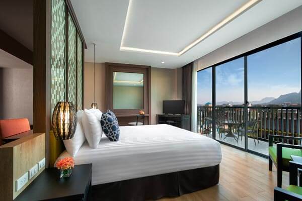 Deluxe City View with Balcony - Amari Vang Vieng