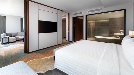 Junior Suite City View - Bedroom - Amari Vientiane