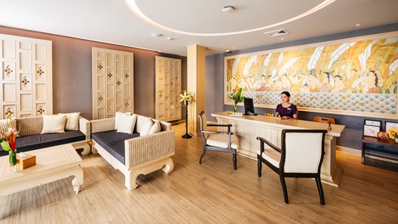 Reception at Chaonang Spa - Amari Vogue Krabi