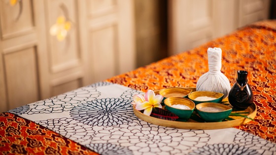 Spa treatment ingredients at Chaonang Spa - Amari Vogue Krabi