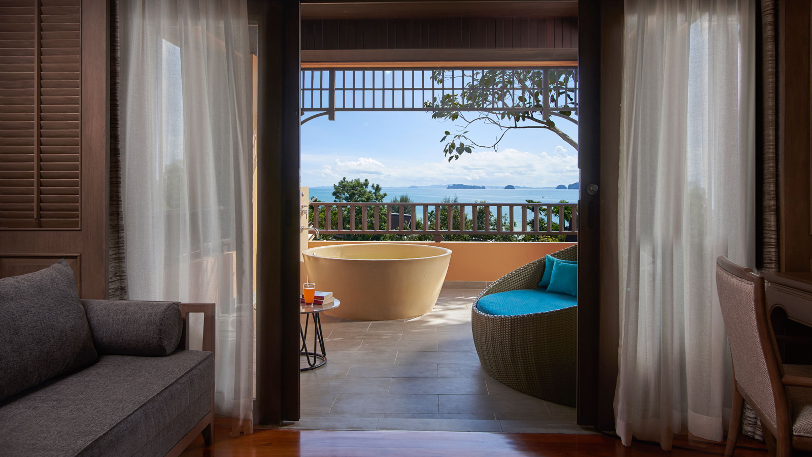 Balcony in Grand Deluxe Premium - Amari Vogue Krabi