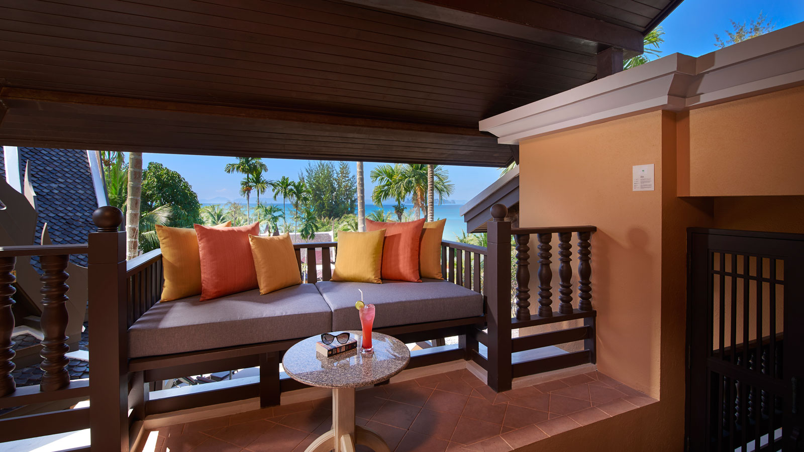 Balcony in Grand Deluxe - Amari Vogue Krabi