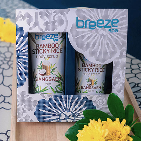 Bamboo Sticky Rice Body Scrub & Hand Cream​ Signature of Bangsaen​