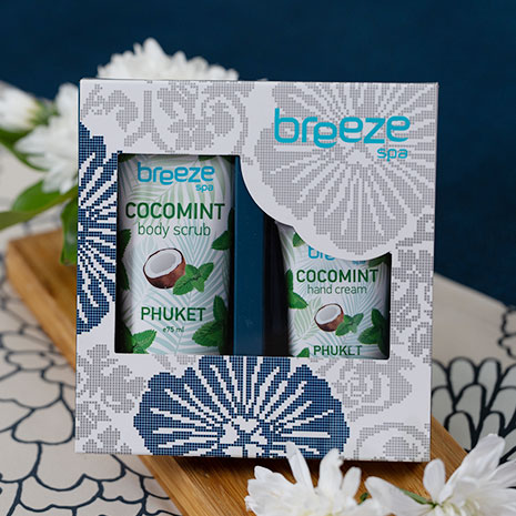 Coco Mint Body Scrub & Hand Cream​ Signature of Phuket