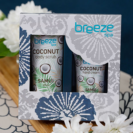 Coconut Body Scrub & Hand Cream​ Signature of Samui