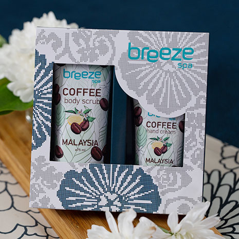 Coffee Body Scrub & Hand Cream​ Signature of Malaysia​