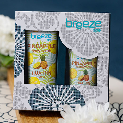 Pineapple Body Scrub & Hand Cream​ Signature of Hua Hin