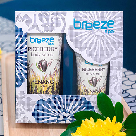 Riceberry Body Scrub & Hand Cream​ Signature of Penang