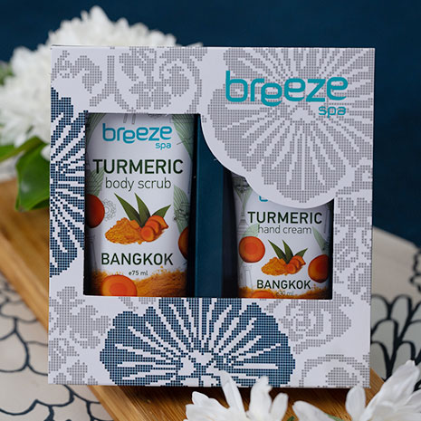 Turmeric Body Scrub & Hand Cream​ Signature of Bangkok​