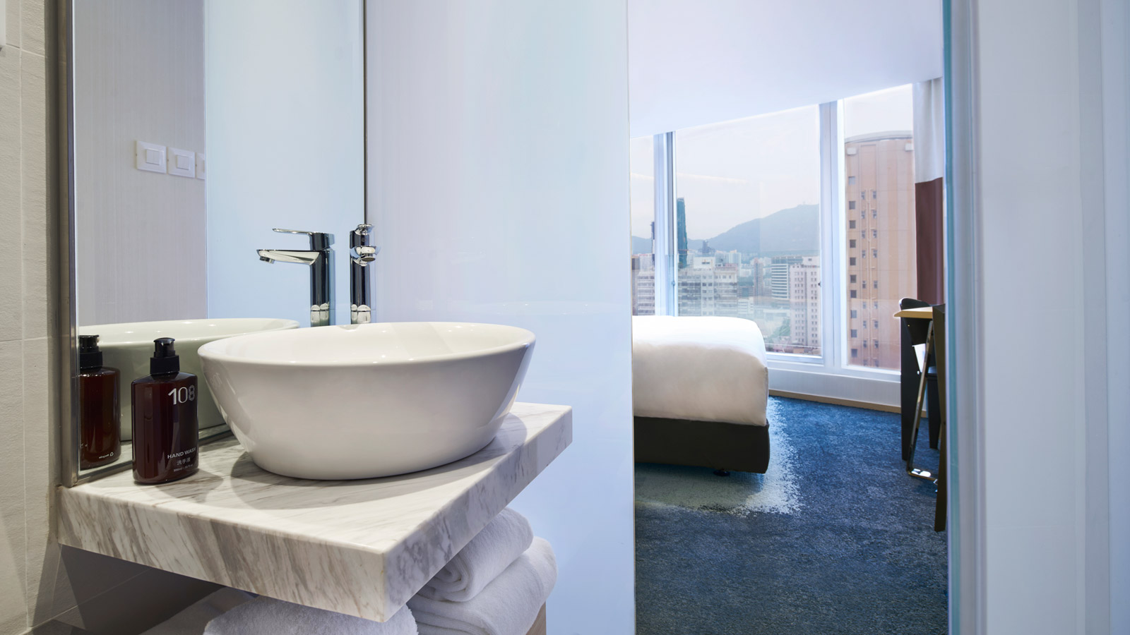 Classic Bathroom - Hotel 108, Hong Kong - Hôtel 108 à Hong Kong