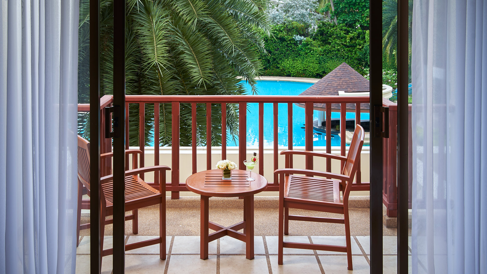 Private balcony in Deluxe - The Tide Resort - The Tide Resort