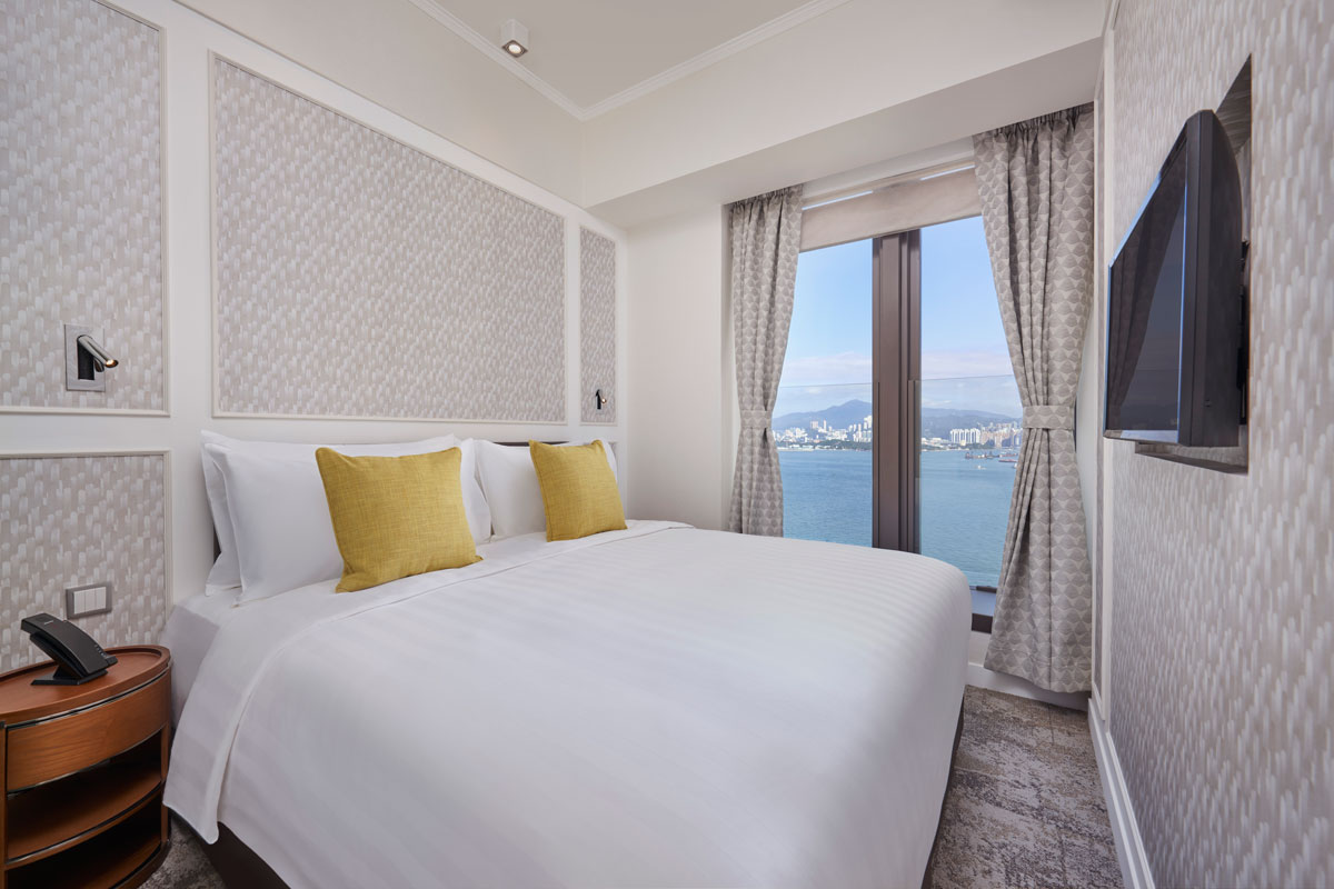 一卧室海景套房 - 香港麗富酒店