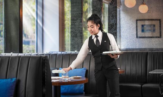 Impeccable service at Cafe Claire