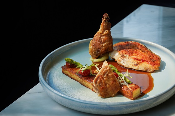 Organic Poulet Confit - Oriental Residence Bangkok