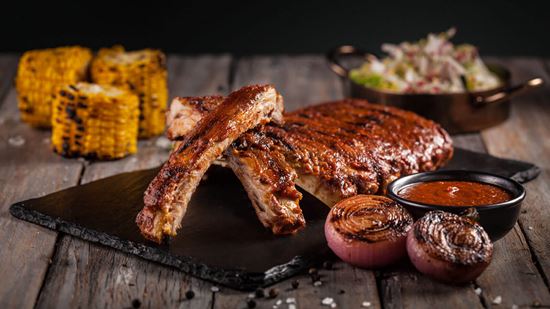 BBQ Korabuta Pork Ribs - Stacked BBQ Korabuta Pork Ribs - Stacked