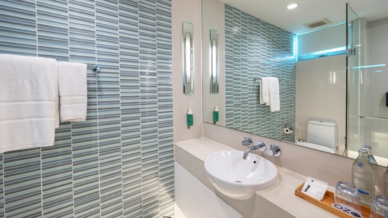 Bathroom in Deluxe Ocean View - โอโซ่ เฉวง สมุย