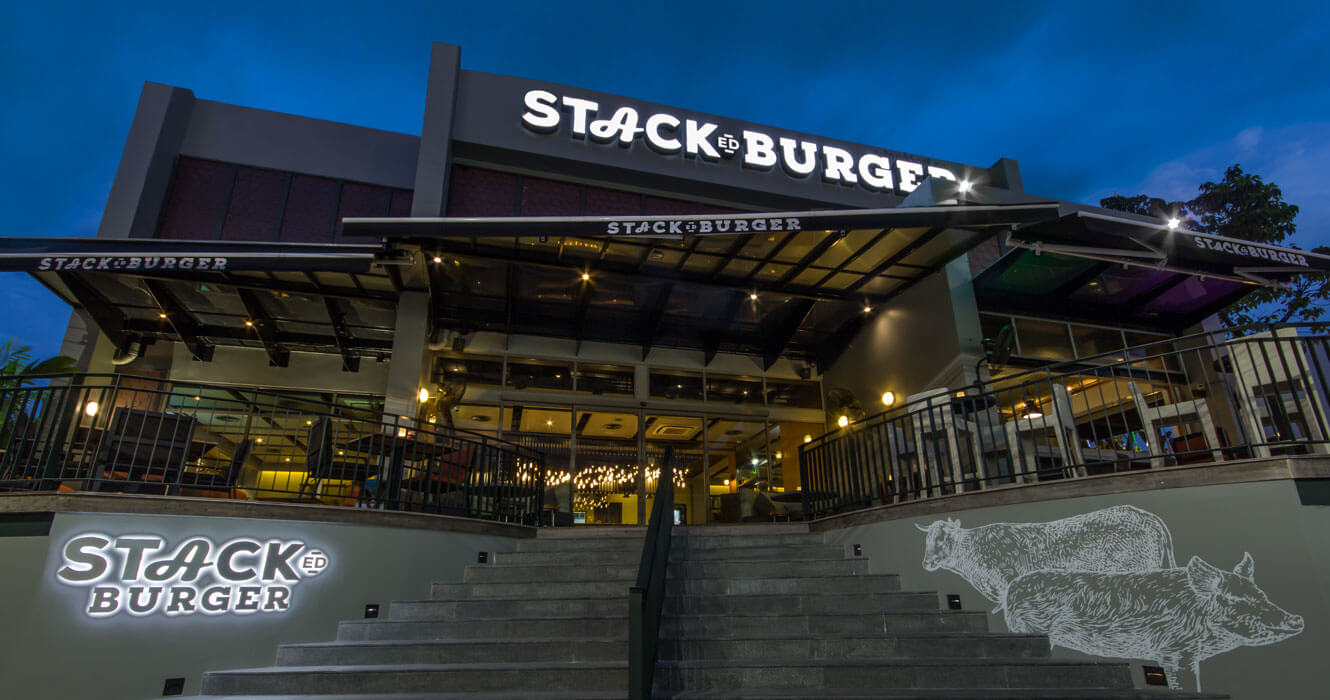 Stacked Burger Samui