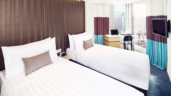 Superior Twin - Hotel 108, Hong Kong - โฮเต็ล 108 ฮ่องกง
