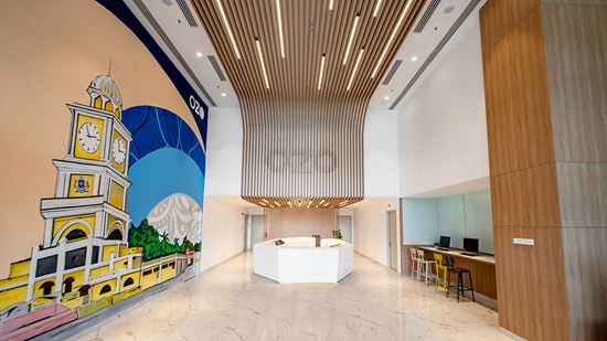 Lobby - Mural and Connect