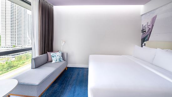 Superior City View - King Bed and Sofa