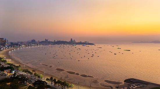 Pattaya Beach Sunset Pattaya Beach Sunset