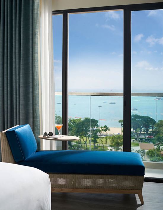 Living Area in Deluxe Ocean View King Living Area in Deluxe Ocean View King