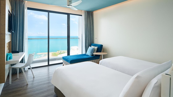 Deluxe Ocean View Twin - 芭堤雅遨舍度假酒店