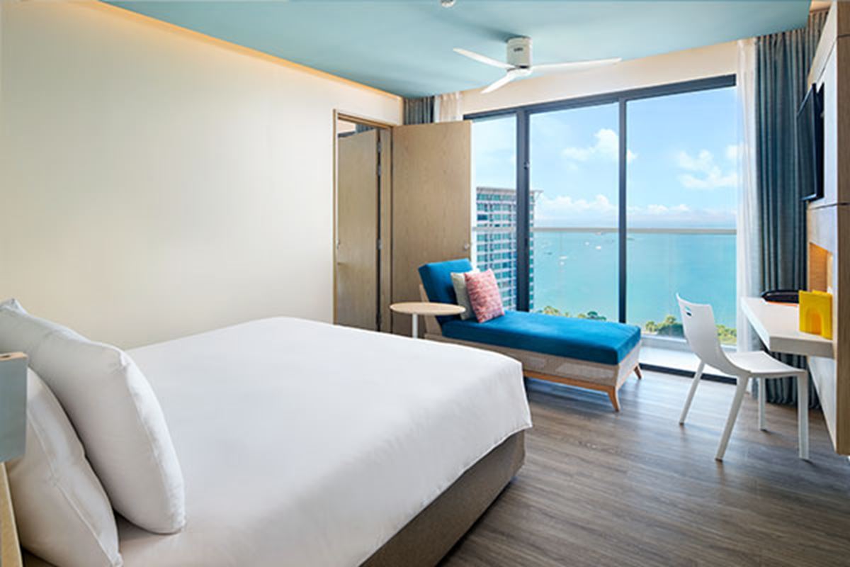 ห้องดีลักซ์ คอนเน็คติ้ง 2 ห้องนอน - โอโซ่ นอร์ธ พัทยา