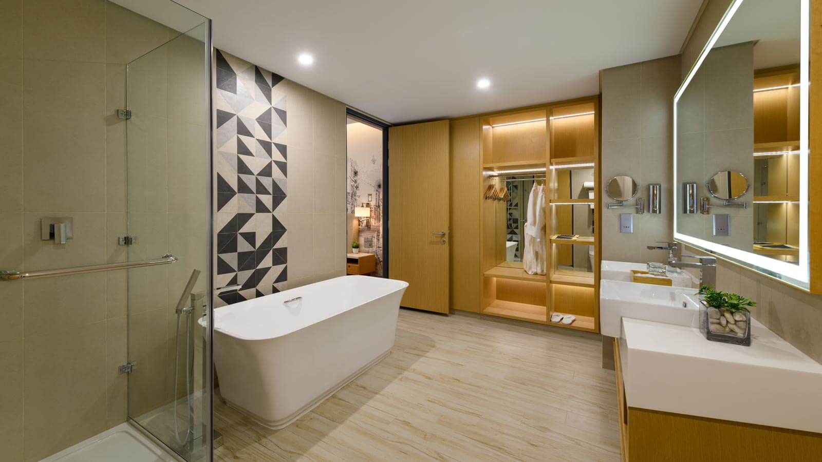 One Bedroom Suite - Bathroom - 槟城遨舍乔治市酒店