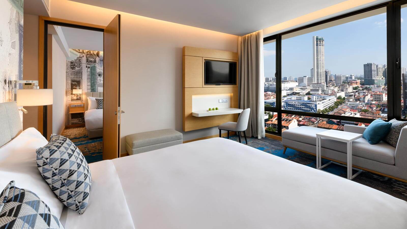 Superior Two Bedroom - Master Bedroom - 檳城遨舍喬治市酒店