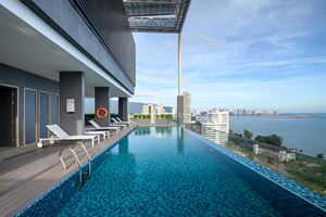 Swim Above the City Lights - OZO George Town Penang Swim Above the City Lights - OZO George Town Penang