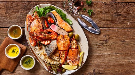 Grigliata di pesce - Seafood Platter at Prego Kata Grigliata di pesce - Seafood Platter at Prego Kata