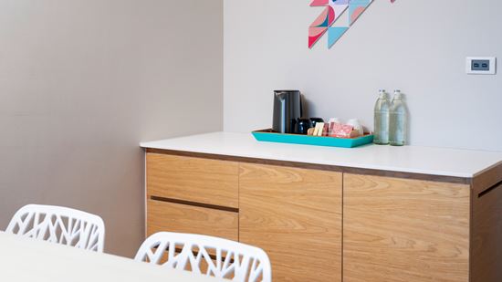 One Bedroom Suite Pool Balcony - Living Room Tea & Coffee Amenity