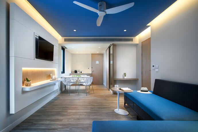 Suite mit 1 Schlafzimmer, Balkon und Poolblick - OZO Phuket