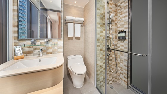 Deluxe Twin - Bathroom - Y Hotel Hong Kong (Images are a visual preview and may vary) - Y Hotel Hong Kong