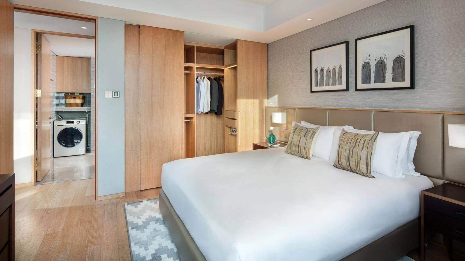 One Bedroom Luxury with Terrace - Bedroom - Shama Daqing Heilongjiang