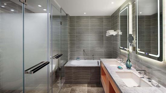 One Bedroom Luxury with Terrace - Bathroom