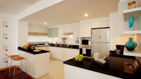 Three Bedroom - Kitchen at Shama Ekamai Bangkok Three Bedroom - Kitchen at Shama Ekamai Bangkok