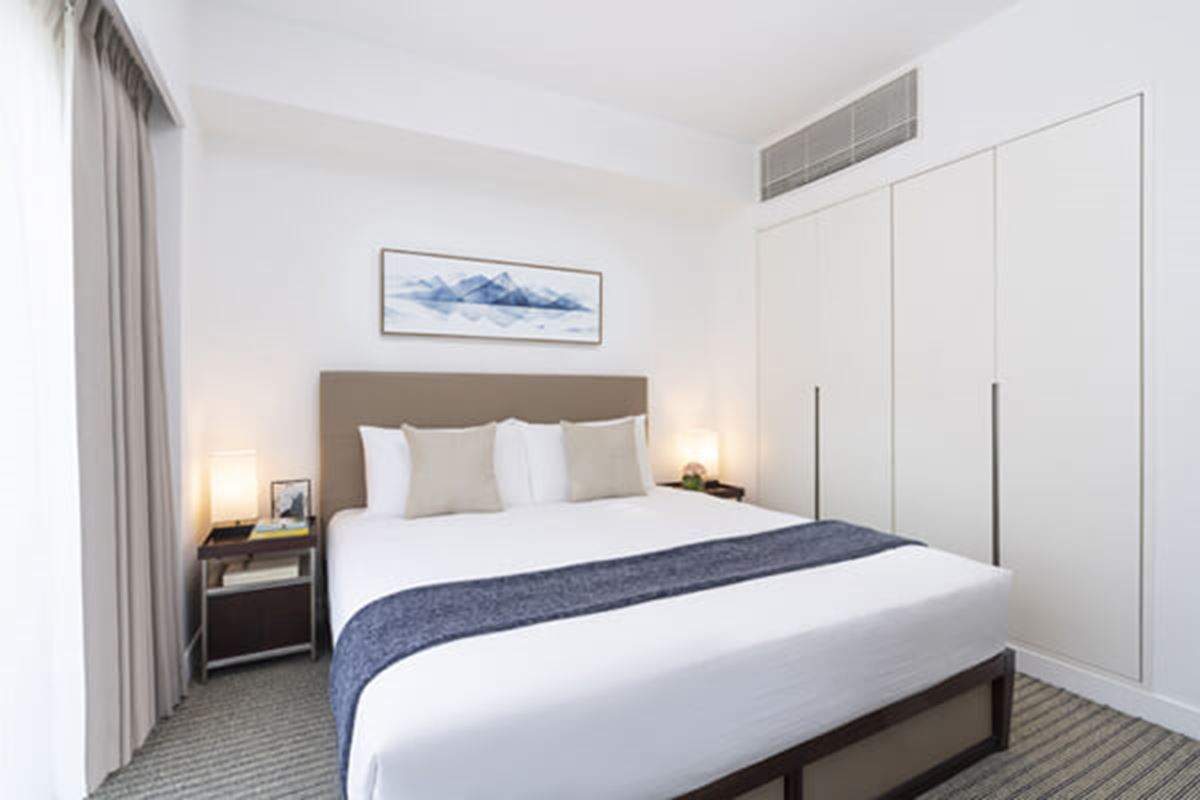 一房單位連陽台 - 香港莎瑪炮台山服務式公寓