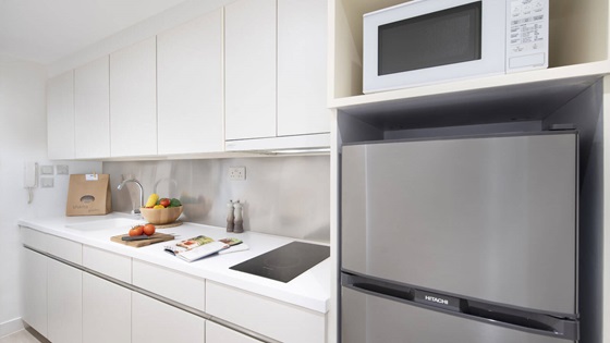 Luxury One Bedroom - Kitchenette - Shama Fortress Hill Hong Kong
