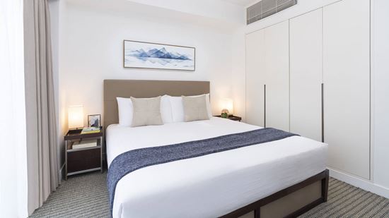 One Bedroom with Balcony - Bedroom