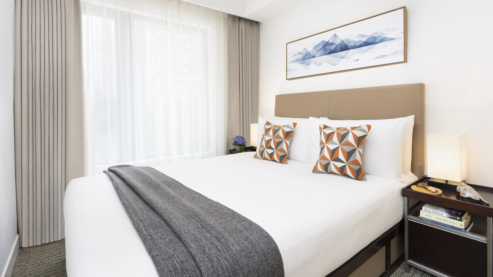 Two Bedroom - Master Bedroom - Shama Fortress Hill Hong Kong