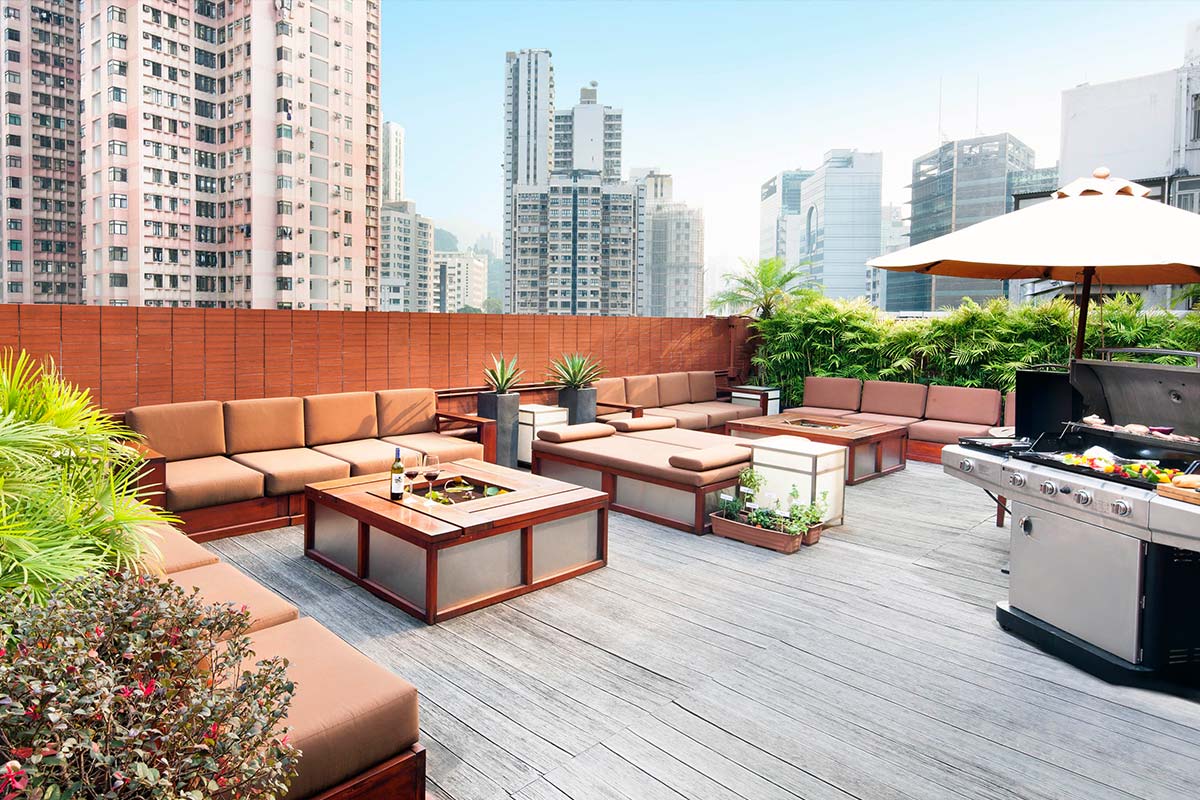 Rooftop Chillin' - Shama Fortress Hill Hong Kong