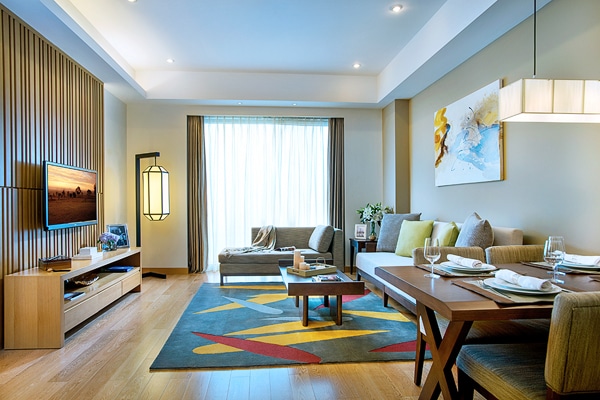 兩房單位 - 杭州莎瑪和達服務式公寓